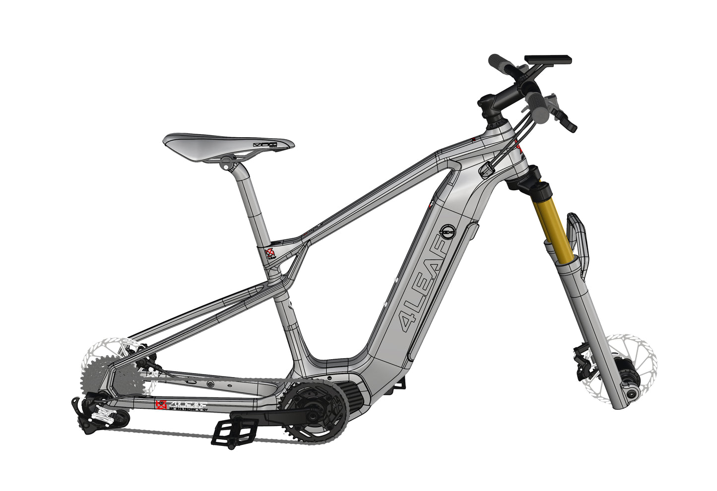 eM29 Hardtail eMTB Frameset (Carbon)
