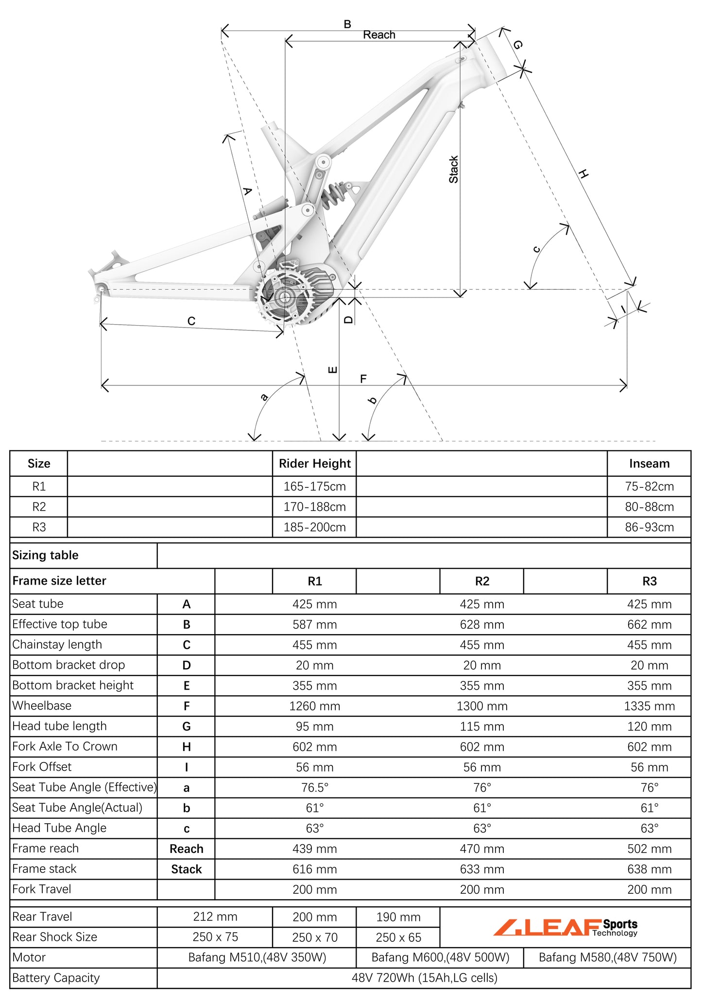 Rocksoul VPP eMTB Downhill | Bafang M560 Motor | Full Suspension Electric Mountain Bike