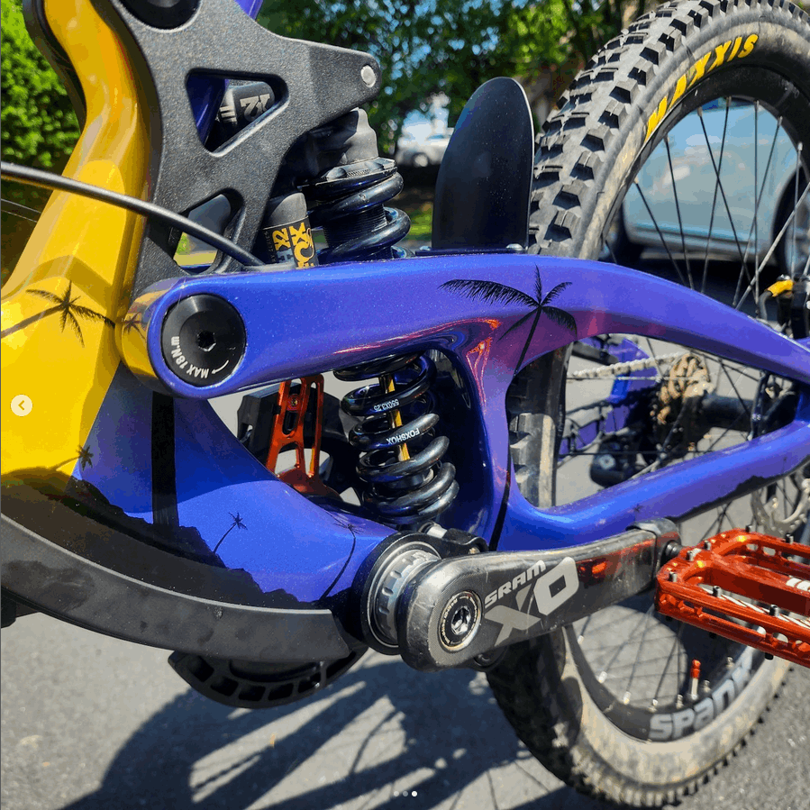 DH frame, shock included (Carbon)