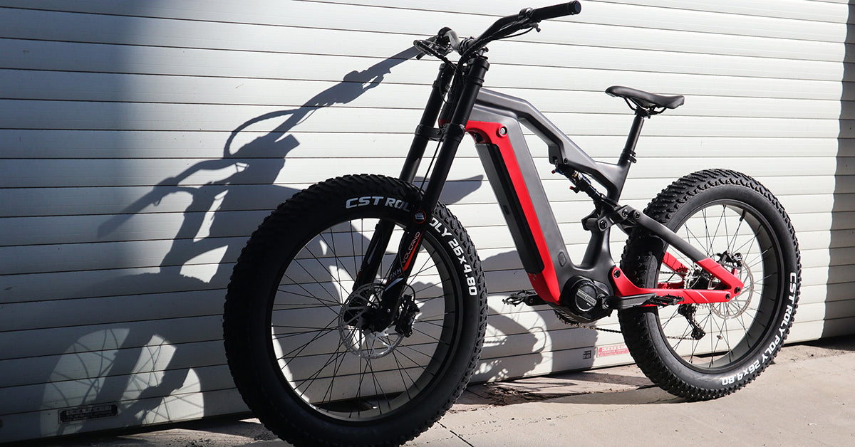 fat HULK Carbon eMTB | Heavy-Duty Fat Tire | 1000W Motor | Extreme Terrain Electric Mountain Bike