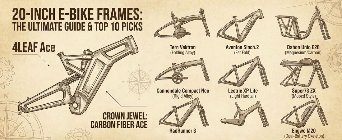 The Ultimate Guide to 20-Inch E-Bike Frames: Top 10 Picks from Folding to Carbon Fiber
