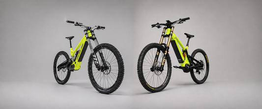 Electric Downhill Mountain Bikes Are Coming: Nicolai R20 MGU vs 4LEAF Rocksoul