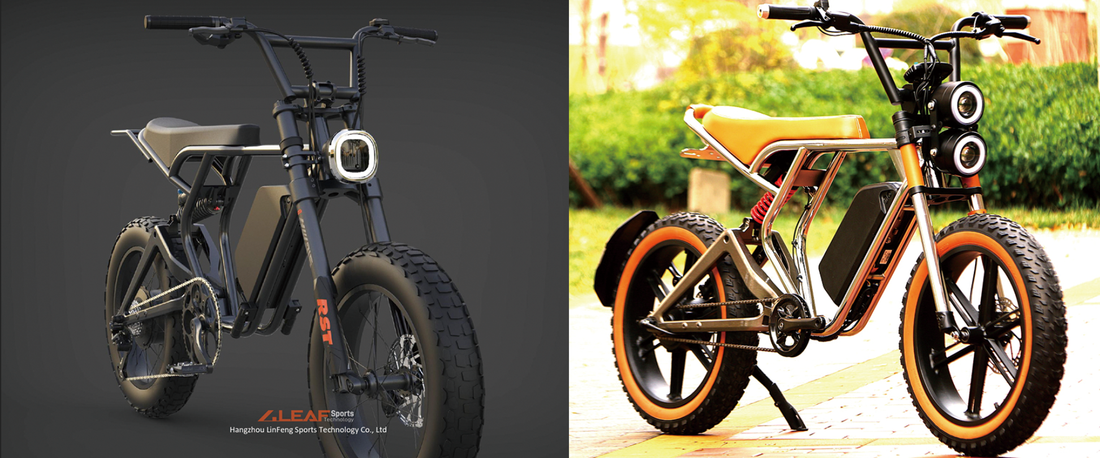 Introducing the Cafe Plus: The Ultimate 1500W All-Terrain Retro Fat Tire E-Bike
