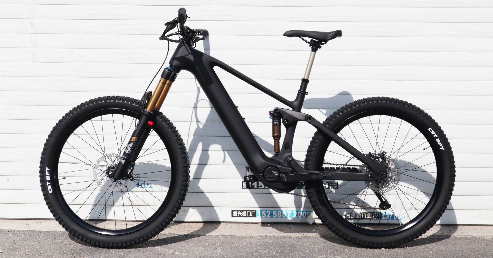 mountainbike med el CEF50 Lightweight Bafang M820 eMTB | Carbon Frame